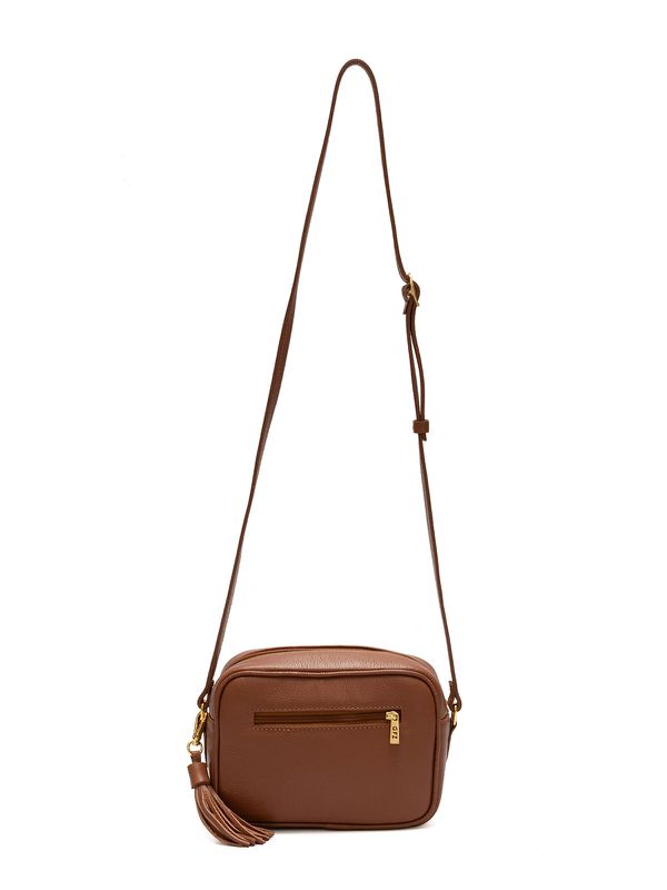 Bolsa de Couro Griffazzi Tranversal Marrom