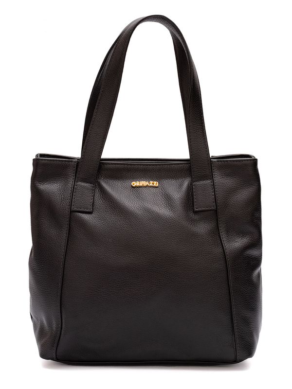 Bolsa de Couro Griffazzi Ombro Preta