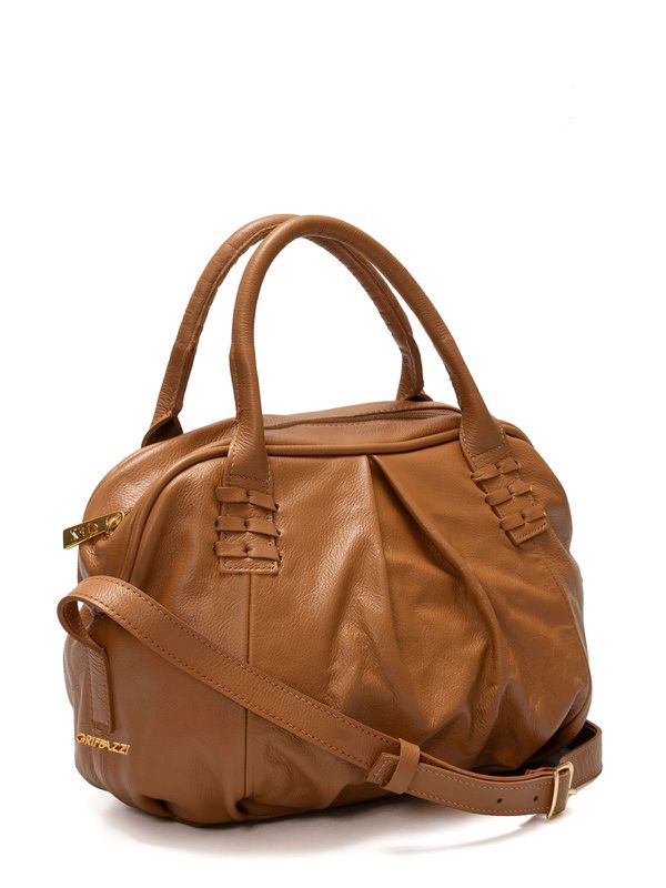 Bolsa de Couro Griffazzi Caramelo