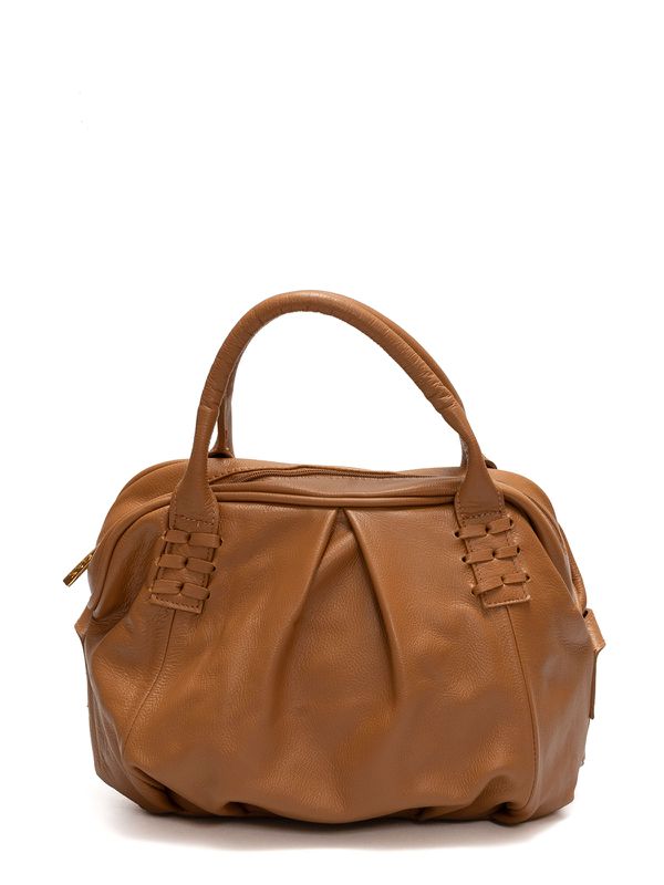 Bolsa de Couro Griffazzi Caramelo