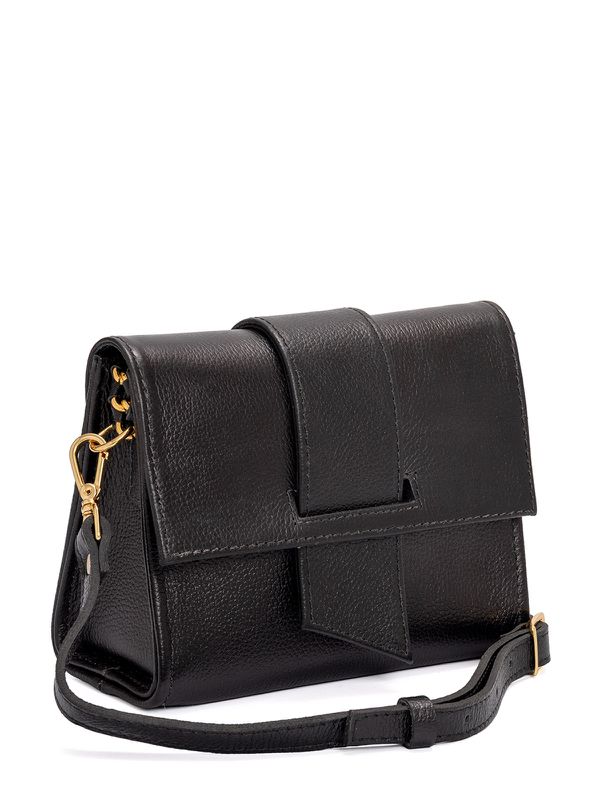 Bolsa de Couro Griffazzi Preta