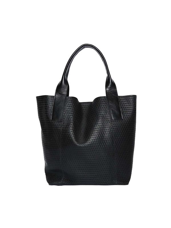 Sacola Griffazzi em Couro Preto