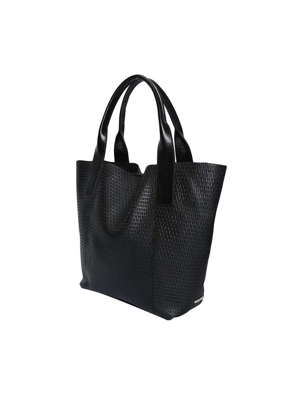 Sacola Griffazzi em Couro Preto