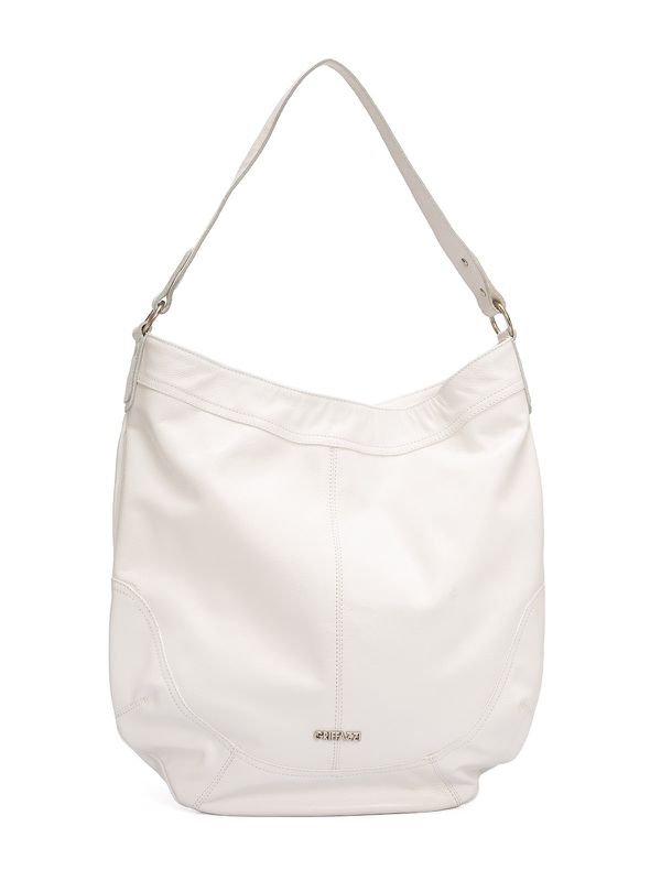 Bolsa de Couro Griffazzi Branca