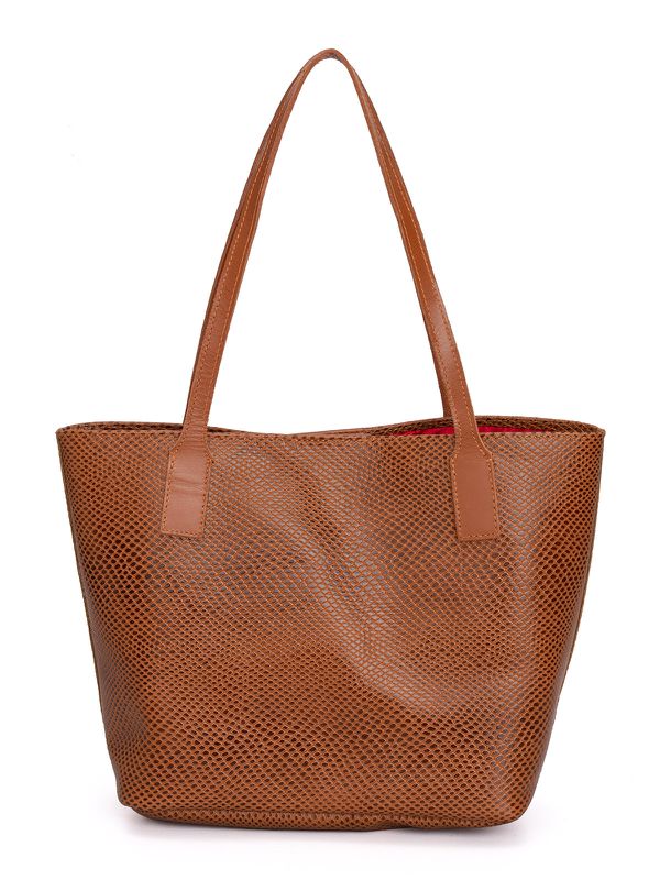 Bolsa de Couro Griffazzi Caramelo