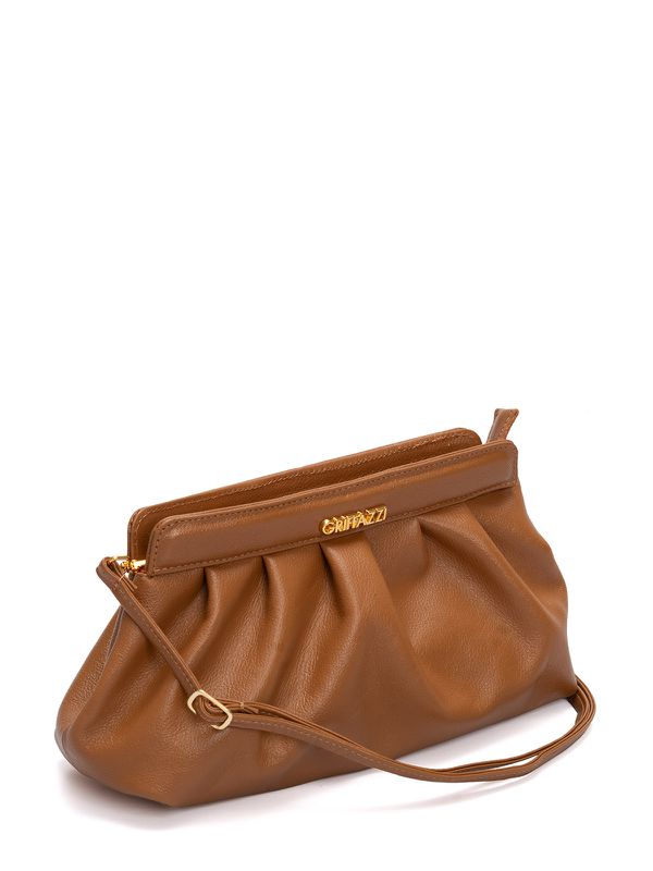 Bolsa de Couro Griffazzi Caramelo