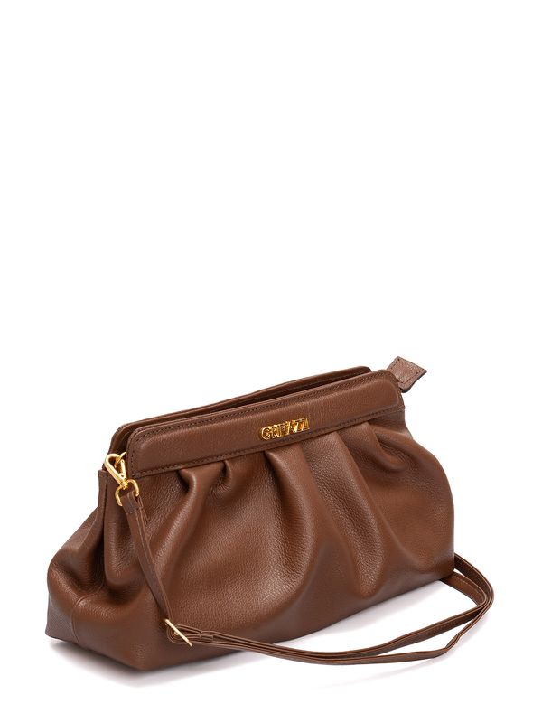 Bolsa de Couro Griffazzi Marrom