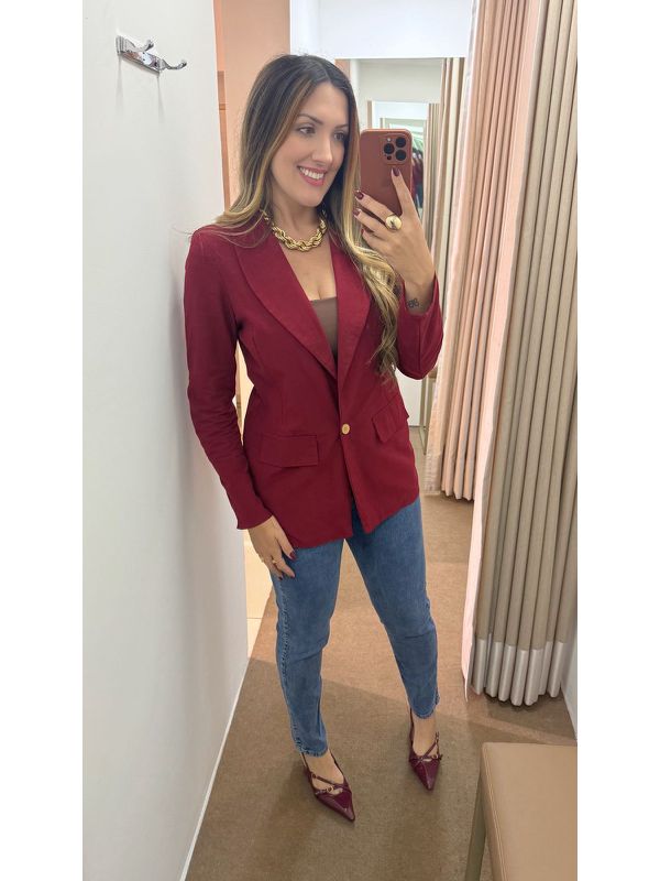 Blazer Katy Cereja