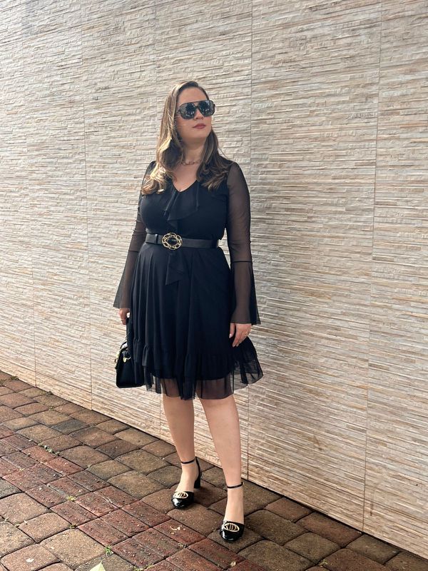 Vestido Amanda Preto