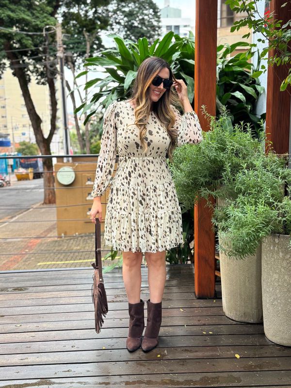 vestido Margarida Off
