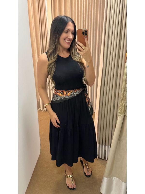 Vestido Laura Preto