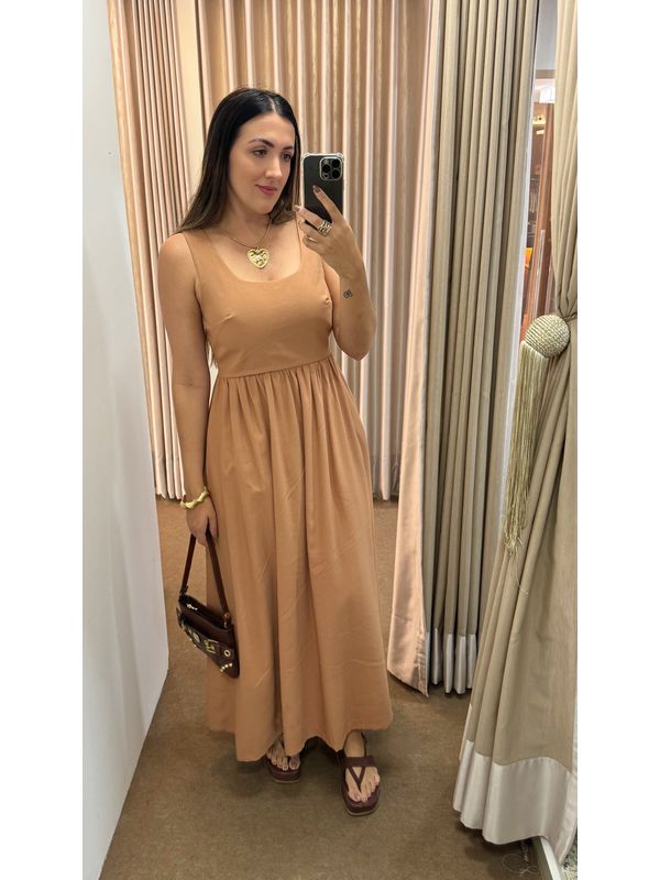 Vestido Luiza Nude 