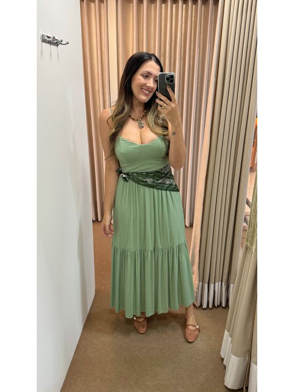 Vestido Julia Pistache