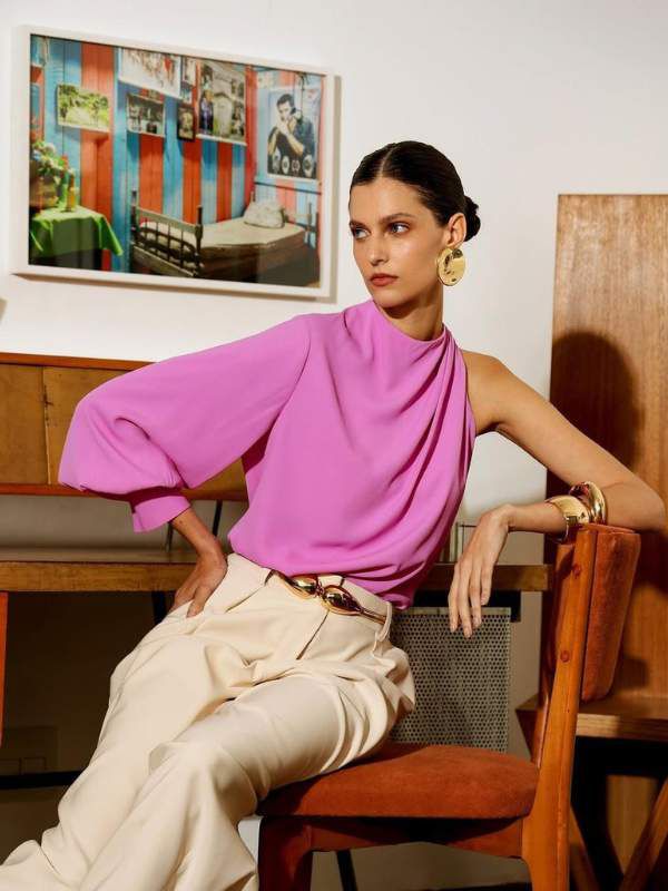 Blusa Lunari Assimétrico