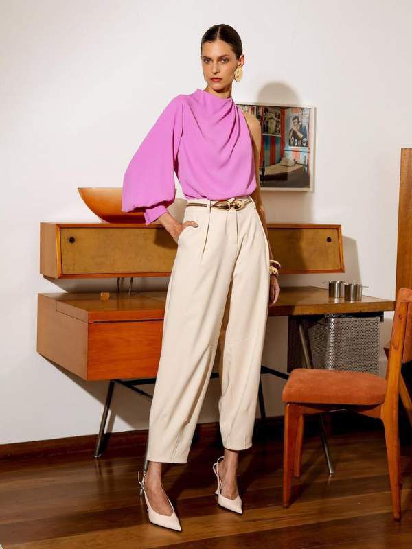 Blusa Lunari Assimétrico