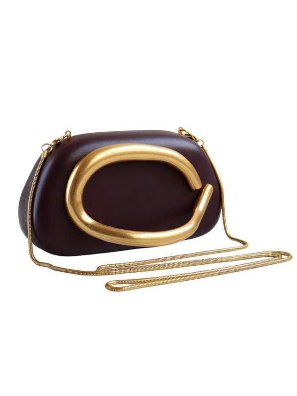 Bolsa Clutch Toscana Marrom
