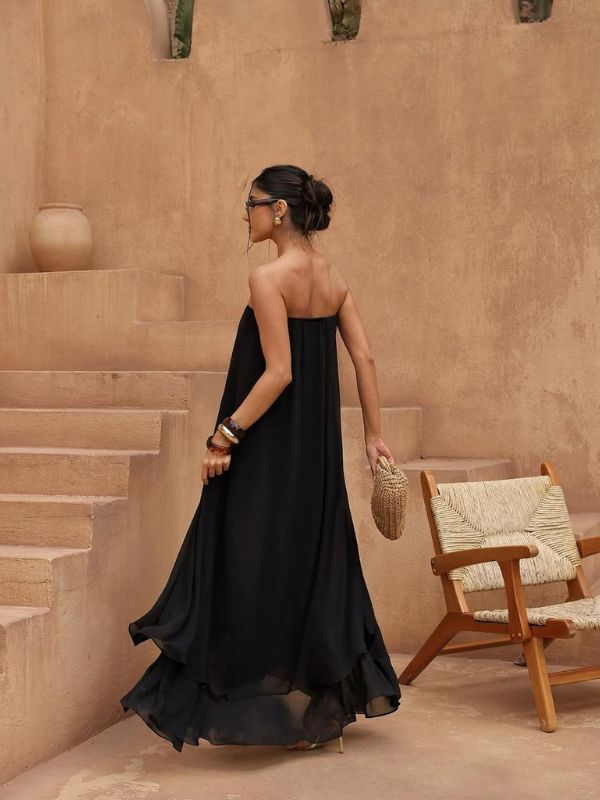 Vestido Macaquinho Preto