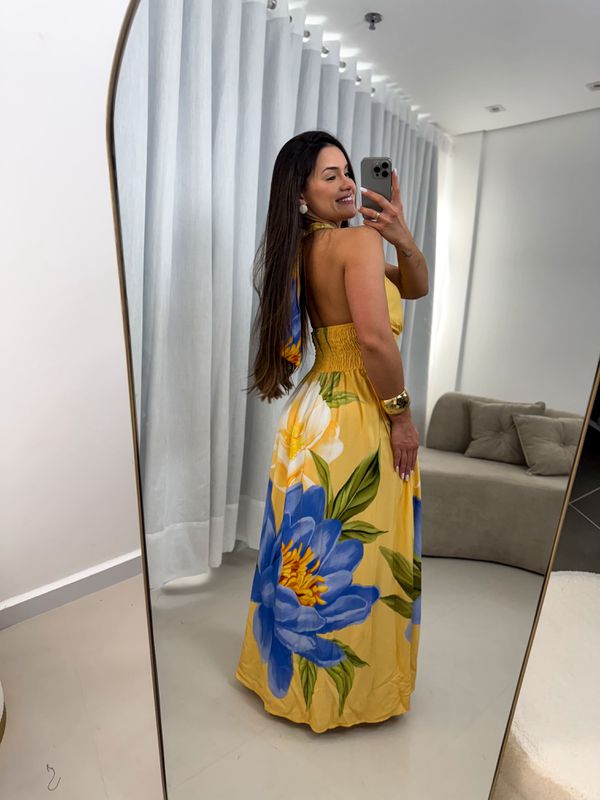 Vestido Marina Amarelo