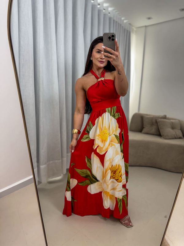 Vestido Marina Vermelho