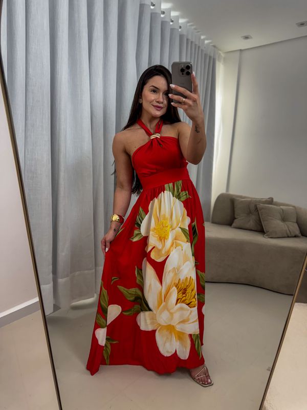 Vestido Marina Vermelho