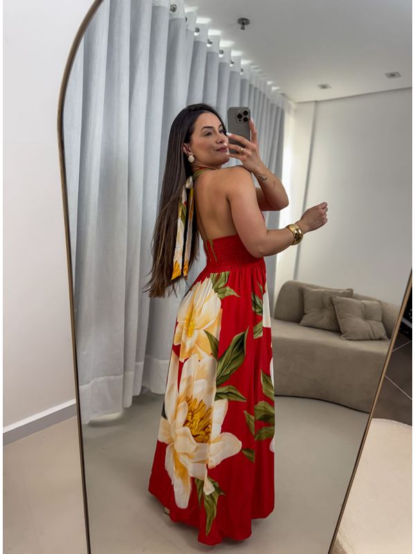 Vestido Marina Vermelho