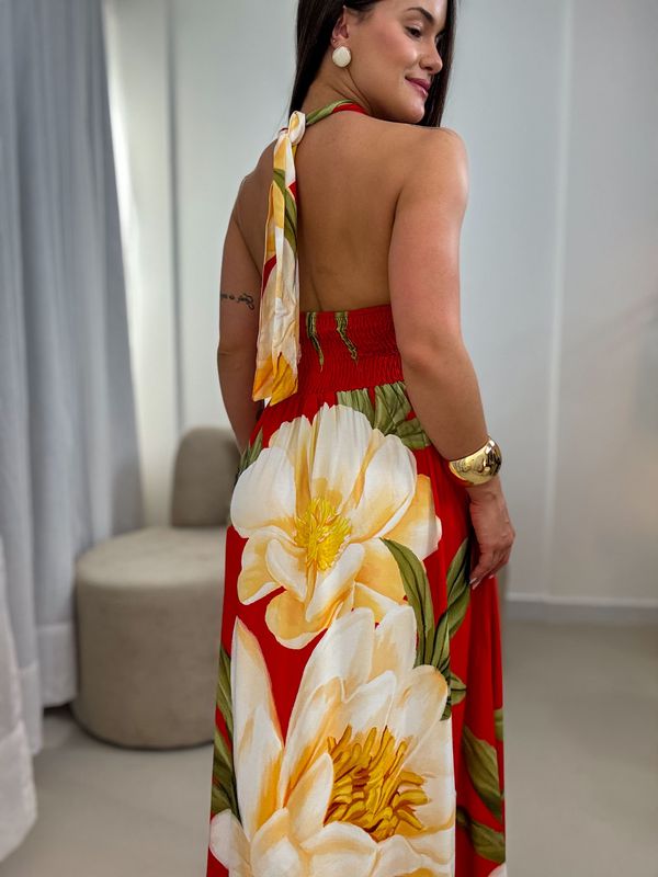 Vestido Marina Vermelho