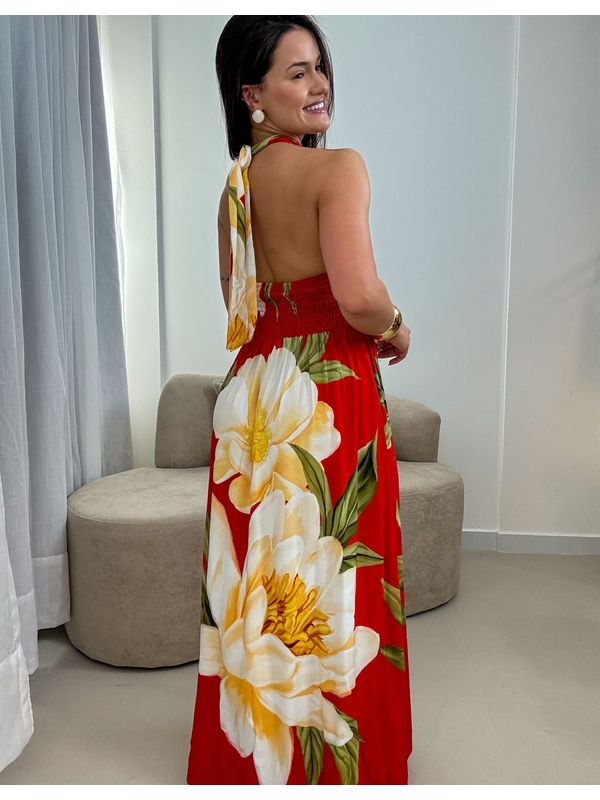 Vestido Marina Vermelho