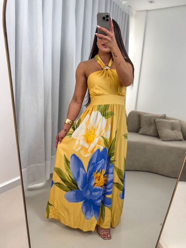 Vestido Marina Amarelo