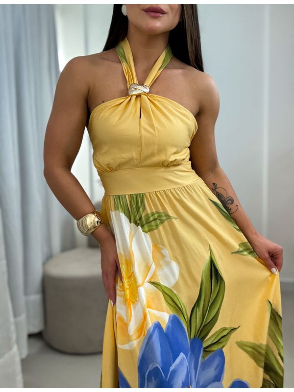 Vestido Marina Amarelo