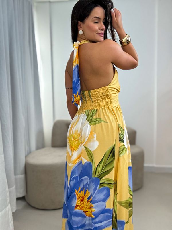 Vestido Marina Amarelo