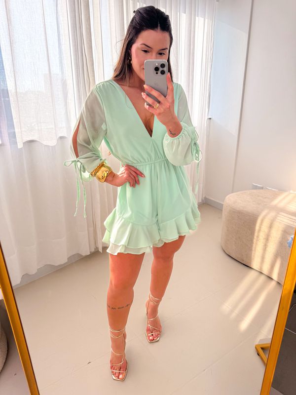 Macaquinho Alice Verde