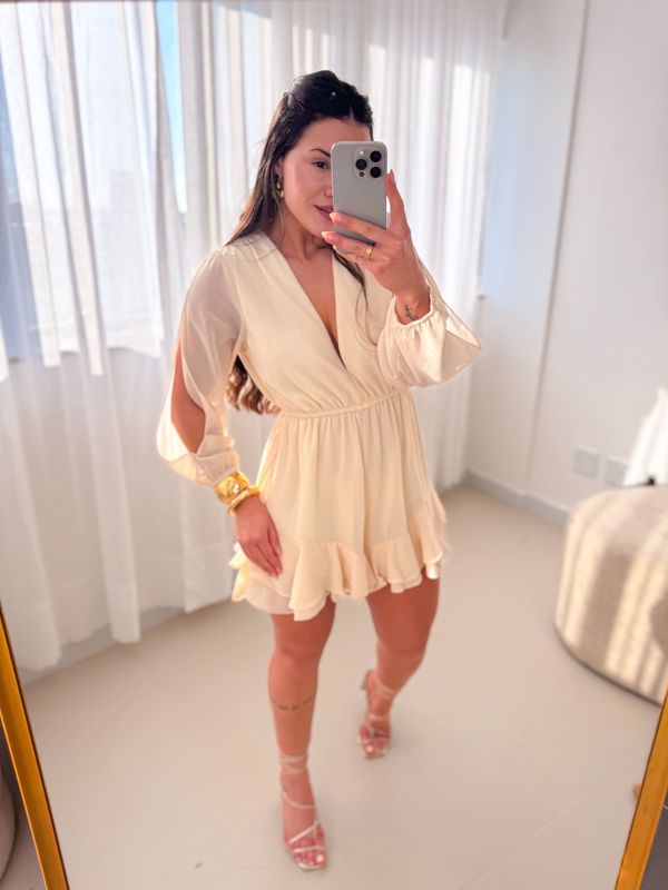 Macaquinho Alice Nude