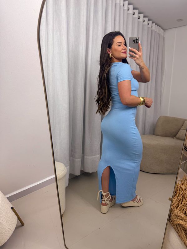 Conjunto Alícia Azul