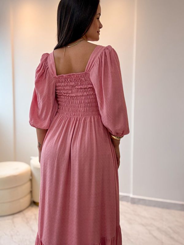 Vestido Longo Bianca Rosê