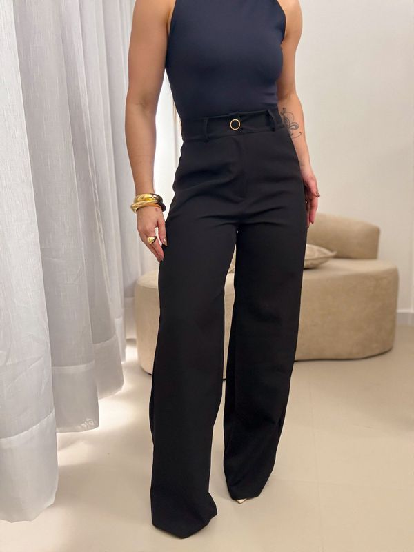 Calça Pantalona Brenda Preto