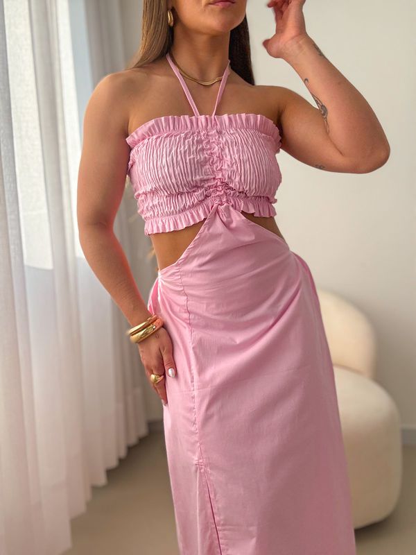 Vestido Daia Rosa