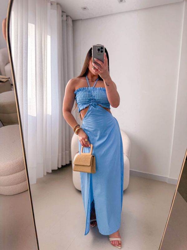 Vestido Daia Azul