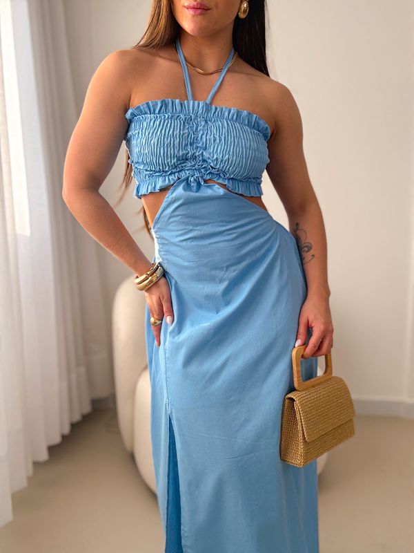 Vestido Daia Azul
