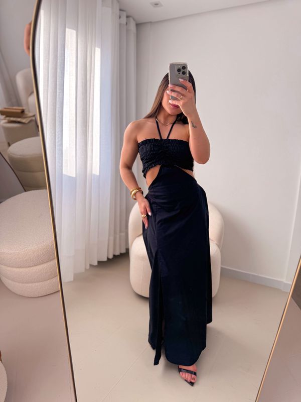 Vestido Daia Preto