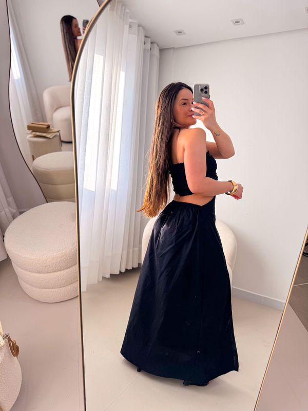 Vestido Daia Preto