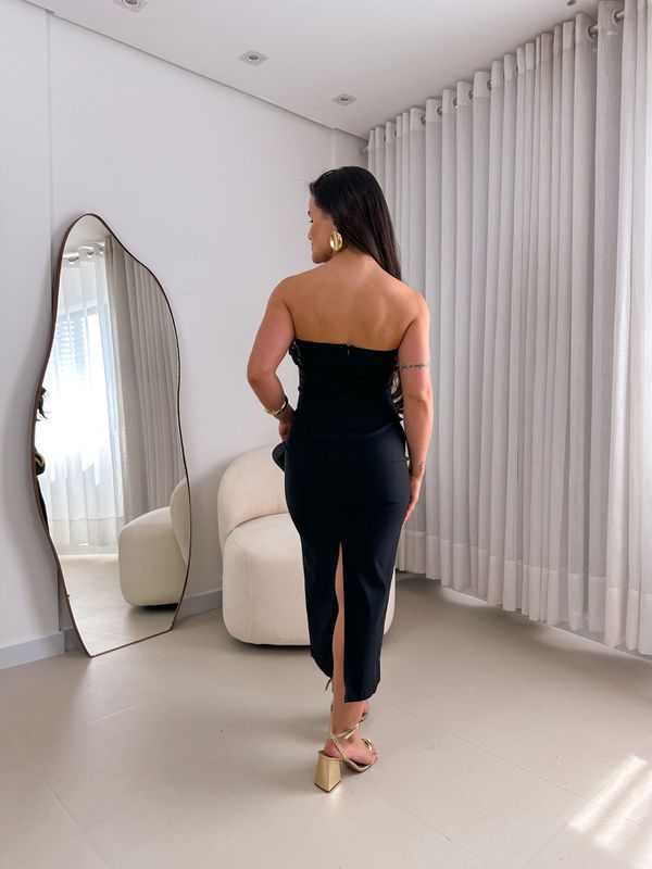 Vestido Eloá Preto