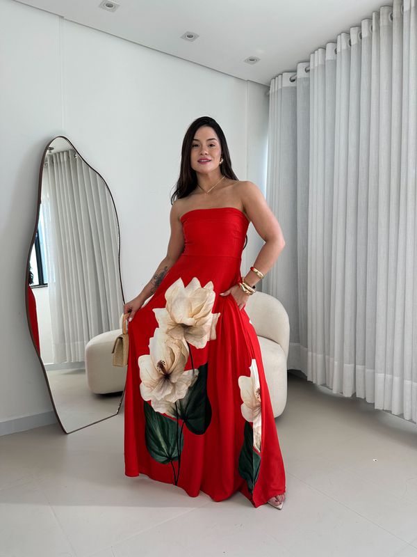 Vestido Eloisa Vermelho