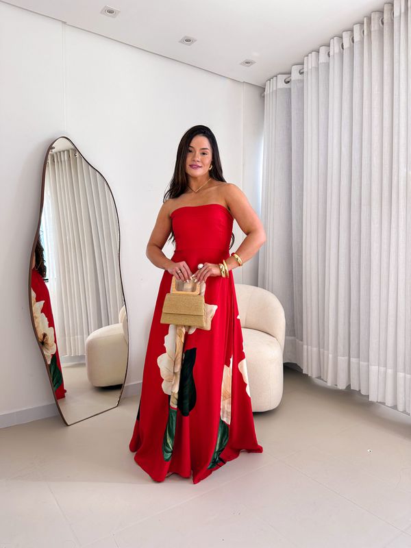 Vestido Eloisa Vermelho