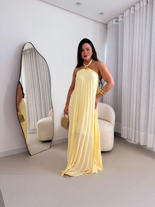 Vestido Fabiane - Amarelo
