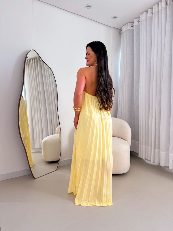 Vestido Fabiane - Amarelo