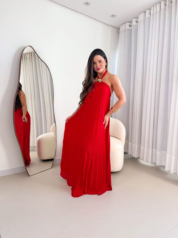 Vestido Fabiane Vermelho