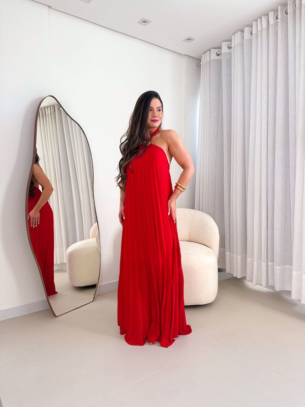 Vestido Fabiane Vermelho