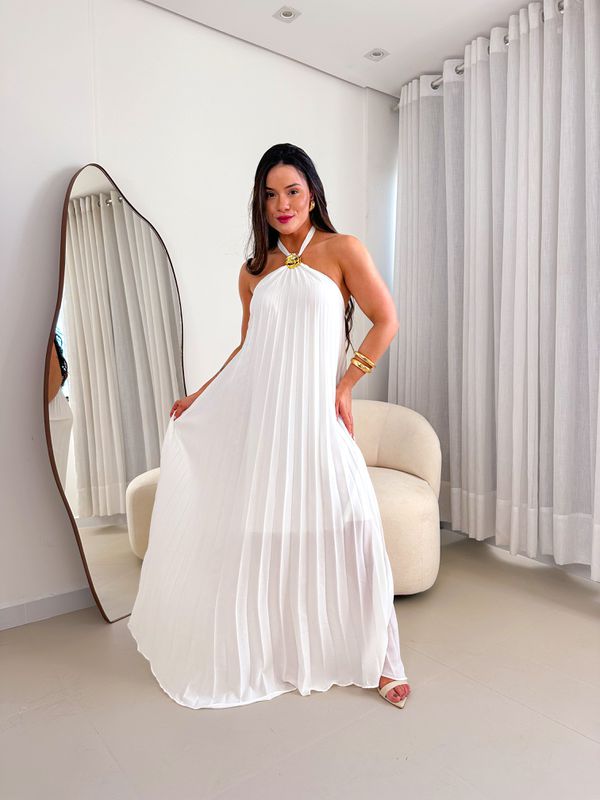 Vestido Fabiane Branco