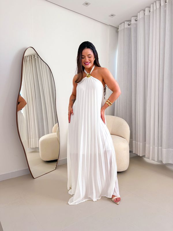 Vestido Fabiane Branco