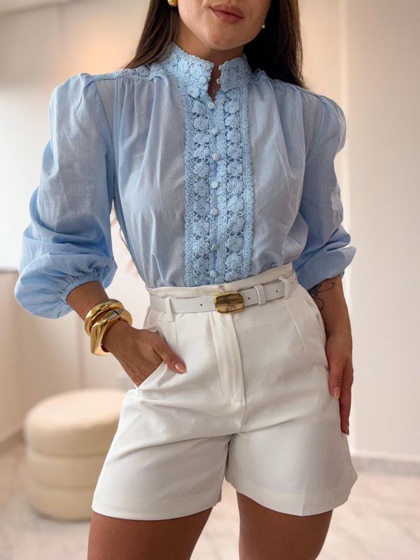 Short alfaiataria Milena Branco